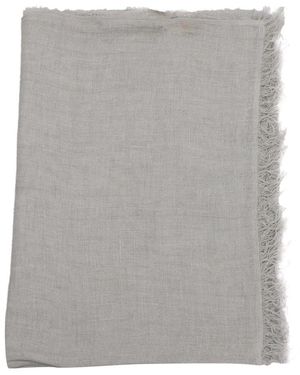 D'Aniello Accessoires ,Grijs ,Linnen Sciarpa Arthur