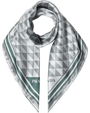 Prada Winter Scarves - Metallic