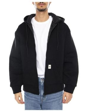 Caterpillar Blueprint Hoodie - Schwarz