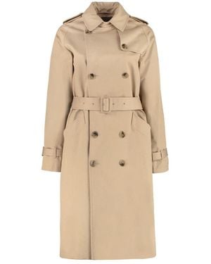 A.P.C. Trench Coats - Natural