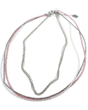 Panicale Necklaces - Metallic