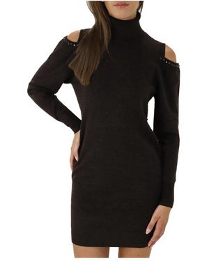 Actitude Knitted Dresses - Negro