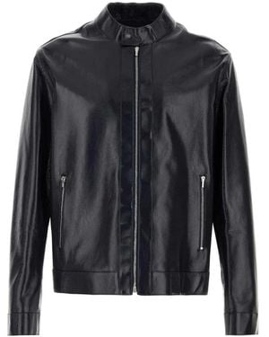 Fendi Leather Jackets - Black