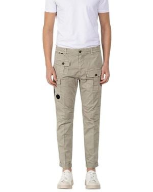 Mason's Slim-Fit Trousers - Natural