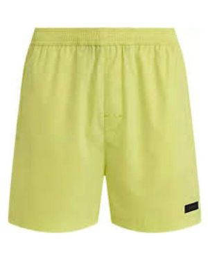 Calvin Klein Meer Badebekleidung Shorts Gelb - Grün