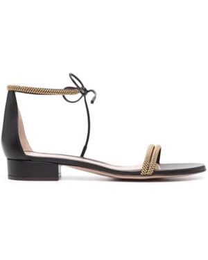 Gianvito Rossi Flat Sandals - Metallic