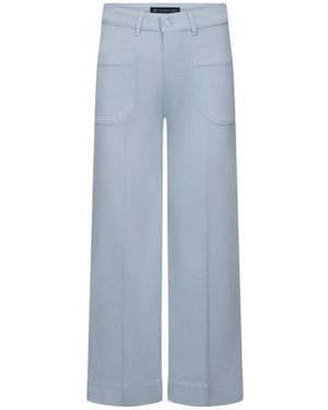 RAFFAELLO ROSSI Wide Pants - Blue