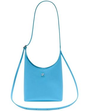 Courreges Cross Body Bags - Blu