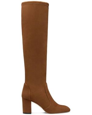 Stuart Weitzman Schoenen ,Bruin ,Suède Lucie Boot 75
