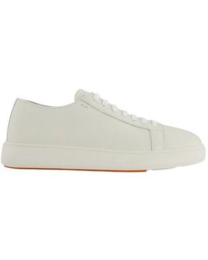 Santoni Trainers - White