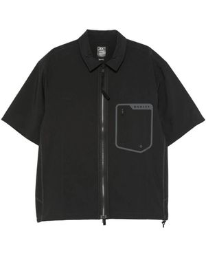 Oakley Fitness ,Zwart ,Polyester Waterscape Shirt
