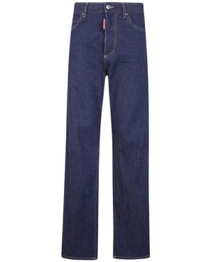 DSquared² Straight Jeans - Bleu