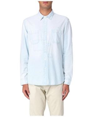 Polo Ralph Lauren Langärmeliges Regular-Fit-Hemd - Blau
