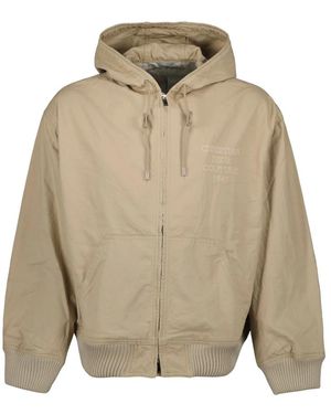Dior Hoodies & Sweatvesten ,Katoen Casual Hooded Jacket 1947 - Naturel