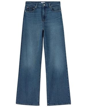 Ganni Wide Jeans - Azul
