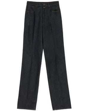 Lemaire Wide Trousers - Nero