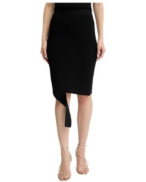 Hervé Léger Pencil Skirts - Negro