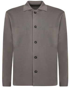 Dell'Oglio Milano Overcoat - Grijs