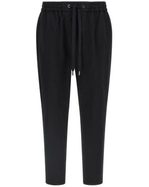 Dolce & Gabbana Drawstring Broeken - Zwart