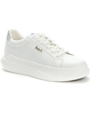 KEDDO Witte Casual Veterschoenen Voor Vrouwen