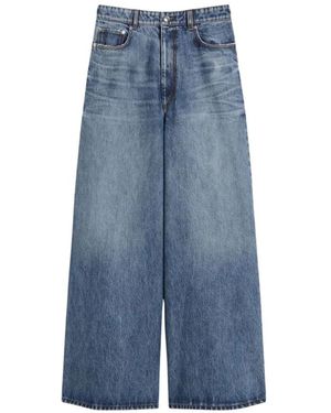 Sportmax Wide Jeans - Blue
