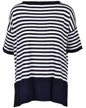 Wild Cashmere Round-Neck Knitwear - Bleu