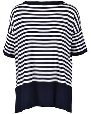 Wild Cashmere Round-Neck Knitwear - Blue