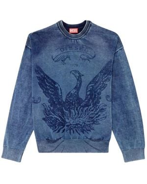 DIESEL Sweatshirts - Blue