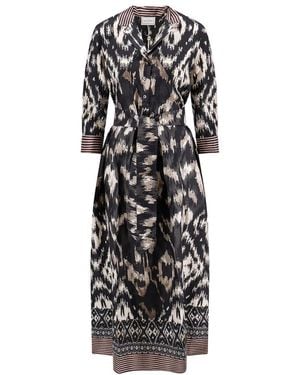 Pierre Louis Mascia Maxi Dresses - Negro