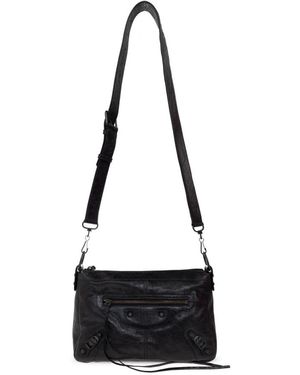 Balenciaga Le City Moto Small Shoulder Bag - Zwart