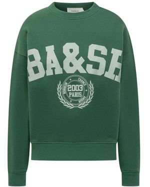 Ba&sh Hoodies & Sweatvesten ,Groen ,Sweatshirts
