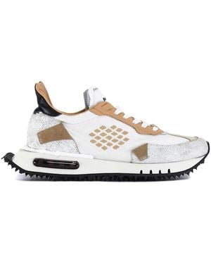 Be Positive Schoenen ,Veelkleurig ,Katoen Space Race Iconic Canvas Sneaker - Wit