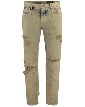 Dolce & Gabbana Slim-Fit Jeans - Verde