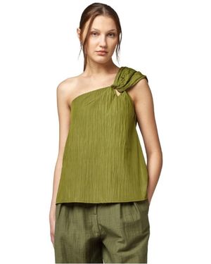 Alpha Studio Sleeveless Tops - Verde