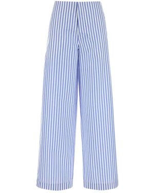 Philosophy Di Lorenzo Serafini Wide Trousers - Azul
