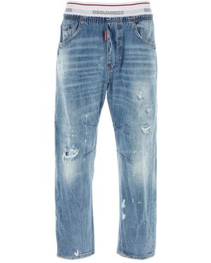 DSquared² Straight Jeans - Blue