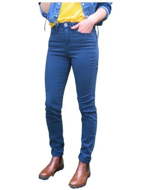 Denim Studio Jeans ,Blauw ,Katoen Slim Fit Claire Broek