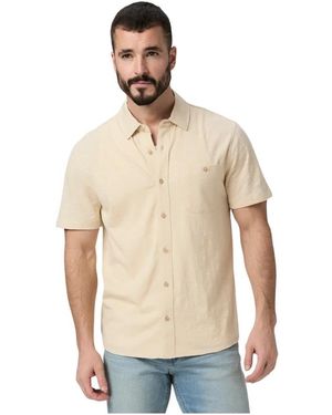 PAIGE Short Sleeve Shirts - Natural