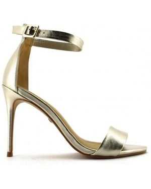 Carrano Sandalen Met Hoge Hak - Metallic
