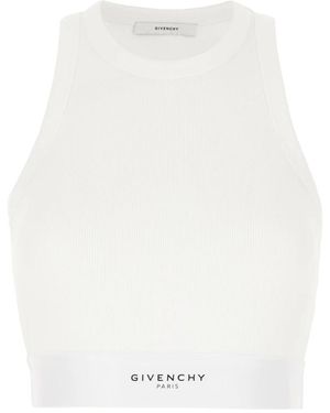 Givenchy Sleeveless Tops - Blanco