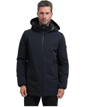 Yes-Zee Softshell-Parka - Blau