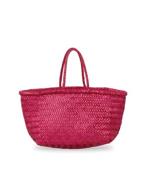 Dragon Diffusion Bamboo Triple Jump Handtas - Rood