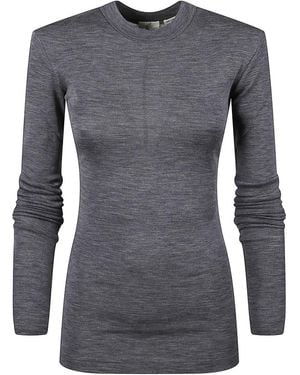 BITE STUDIOS Round-Neck Knitwear - Blue