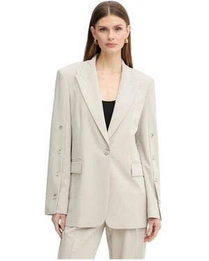 Pinko Grace Giacca Fluido - Naturel