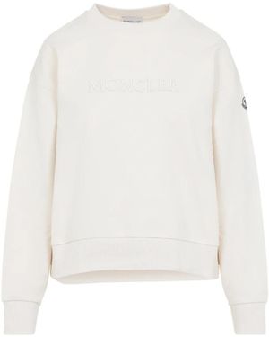Moncler Sweatshirts - White
