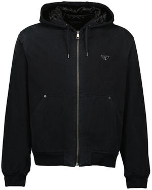 Prada Zip-Throughs - Black
