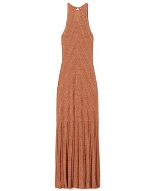 Twinset Knitted Dresses - Brown