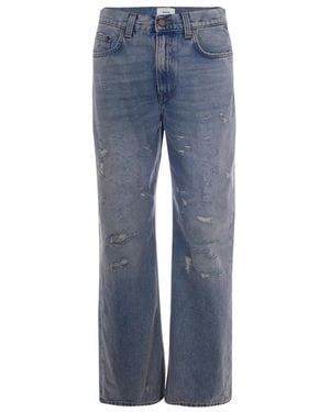 Haikure Straight Jeans - Azul