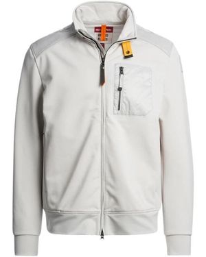 Parajumpers Hoodies & Sweatvesten ,Blauw ,Polyester London Hybrid Sweat - Grijs