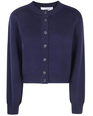 Rohe Statement Shoulder Cardigan - Blauw